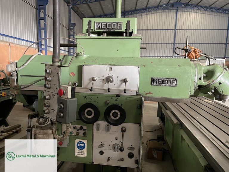 BED MILLING, MECOF (Italy) CS 10. Laxmi Metal & Machines, Rohtak
