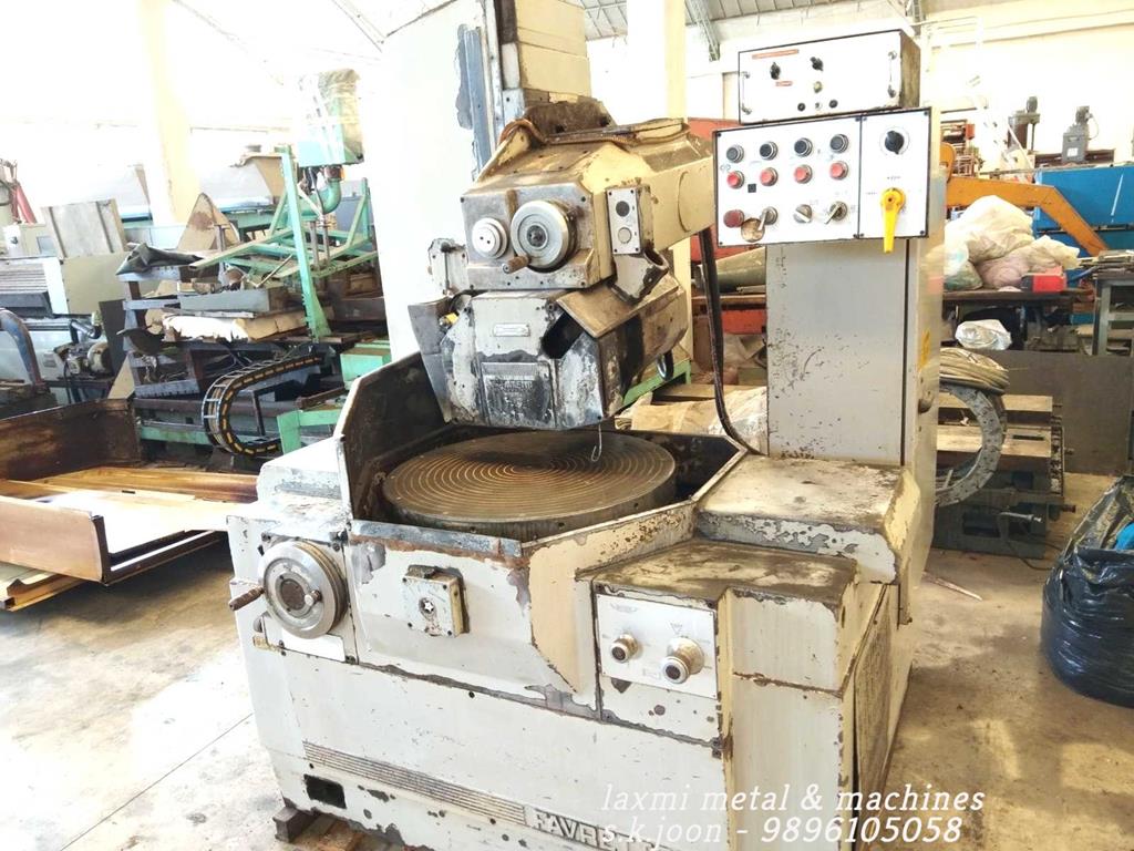 HORIZONTAL SPINDLE ROTARY SURFACE GRINDER, FAVRETTO TR75 Laxmi