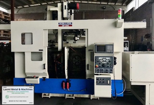 TWIN SPINDLE CNC LATHE, OKUMA and HOWA - 2SP / 35HG with FANUC 18M ...