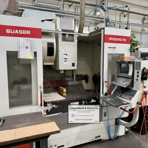 VERTICAL MACHINING CENTER, QUASER -MV204II / 10